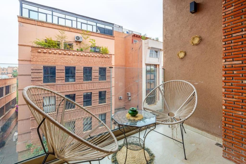 Апартаменты Cozy And Brand New Luxury Flat And Hypercenter Marrakech Марракеш Экстерьер фото